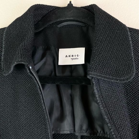 Akris Punto Wool Zip up Jacket - Picture 4 of 5